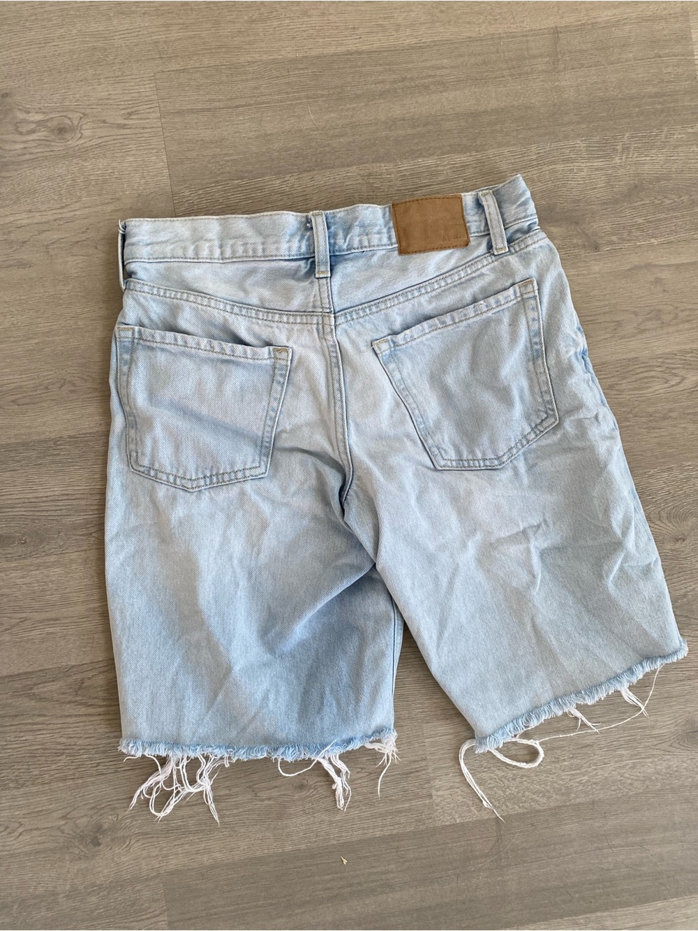 Aeropostale Light Blue Denim Cut-Off Women's Shorts